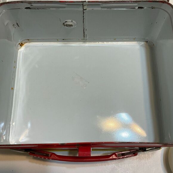 Vintage Peanuts Snoopy Charlie Brown 1960’s Metal Lunchbox and Thermos by Thermo - Picture 14 of 15